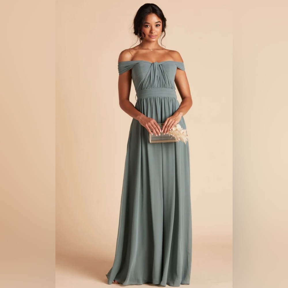 Birdy Grey Grace Convertible Dress - Chiffon Sea Glass